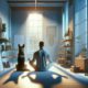 Pet Meditation Sessions: A Guide for a Calmer Companion