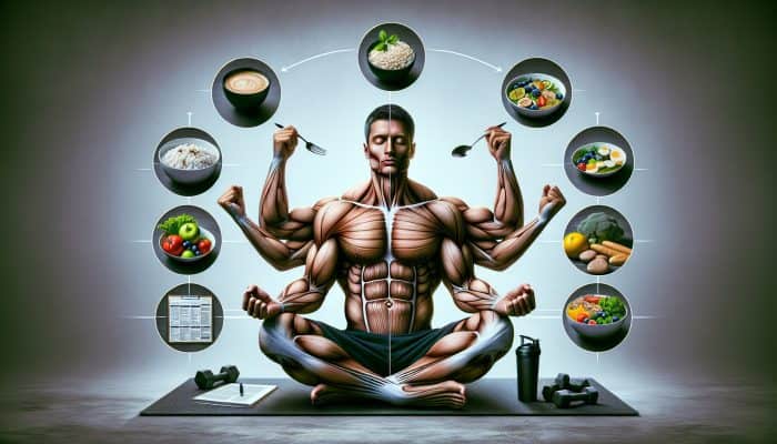 A UK man consistently follows a health routine, showcasing enhanced fitness, mental clarity, and resilience.