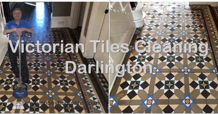 Victorian Tile Cleaning Revives a Dull Hallway