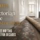 Victorian Tile Restoration Uncovered Beneath Carpet