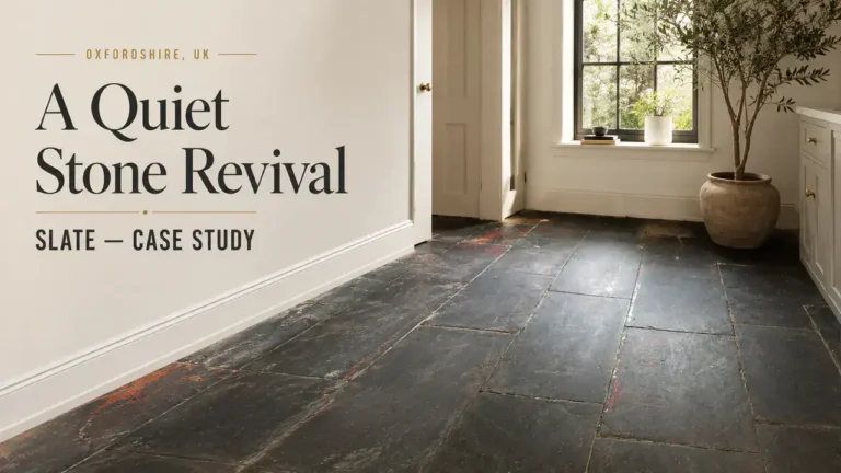 Slate Floor Cleaning: Revitalise Your Stunning Corris Floor