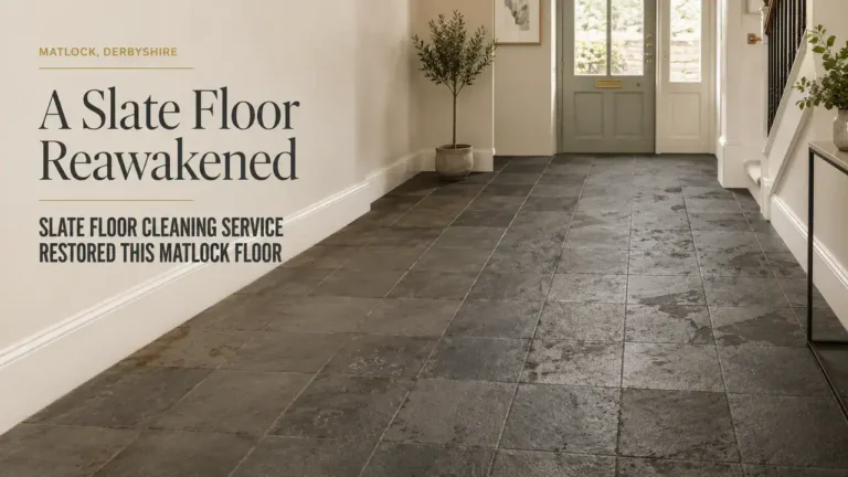Slate Floor Cleaning Service Transforms Floors in Matlock