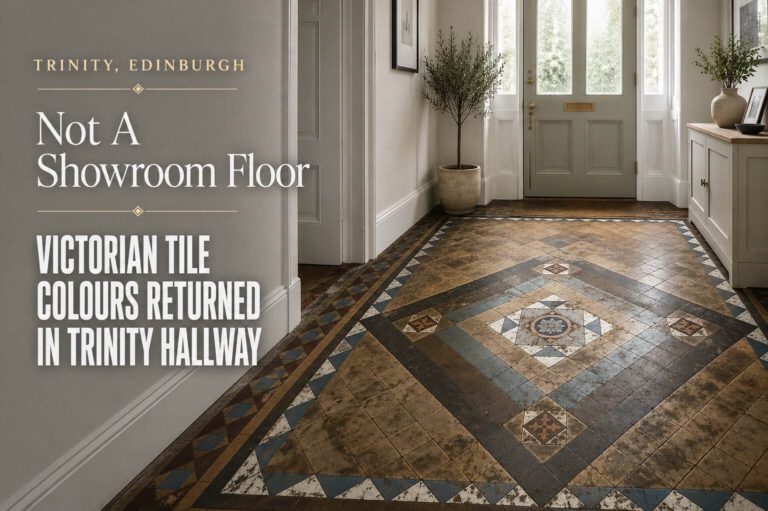 Victorian Tile Colours Showcase in Trinity Hallway Design