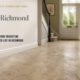 Travertine Kitchen Floor Revival in Richmond
