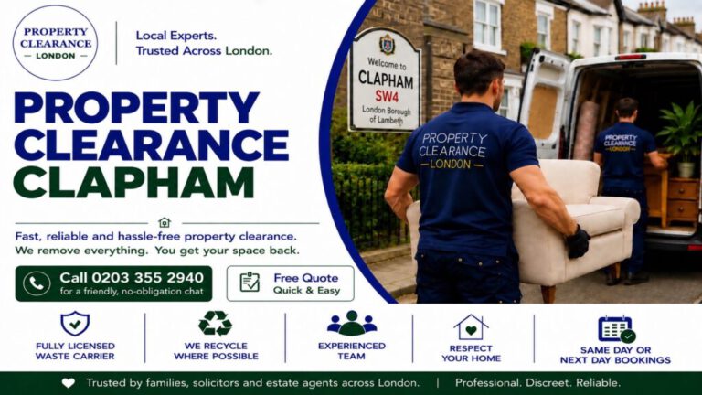 Property Clearance Services: Efficient Solutions in Clapham